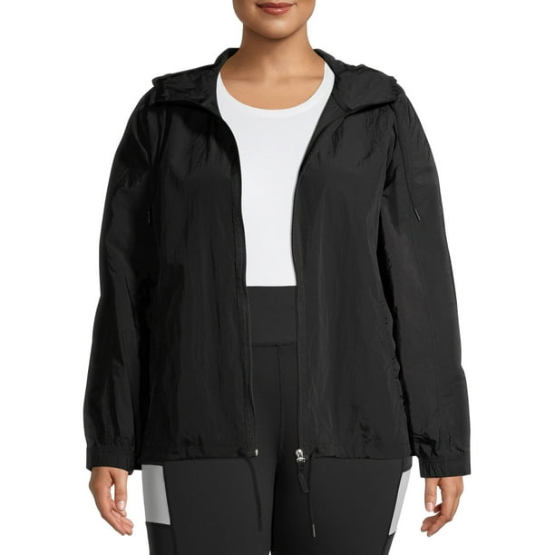 Avia Avia Women's Plus Size Active Woven Commuter Jacket Walmart