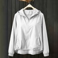 thumbnail image 7 of Diufon Athletic Jackets for Women Long Sleeve Lightweight Windbreaker Coat Outdoor Running Jacket with Pockets, 7 of 7