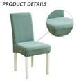 thumbnail image 4 of Chair Covers for Dining Room Set of 2 Chair Covers Dining Chair Covers Stretch Kitchen Chair Covers-green, 4 of 5