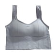 thumbnail image 2 of HEVIRGO Seamless Sport Bra Vest Type Sweat Absorption Push-up Padded Wire-free Layering Gym Underwear Elastic Good Breathability Yoga Fitness Bra, 2 of 8