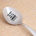 thumbnail image 3 of Gift for Girlfriend | Food Coffee Lover Spoon Gift for Boyfriend/BFF/Cousin | Funny Gift for Wedding/Valentines day | You Wont Like Me When I Am Hungry spoon, 3 of 5