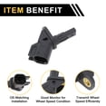 thumbnail image 4 of Sensor de Velocidad de Rueda ABS Unique Bargains Sensor ABS Sistema de Frenado Antibloqueo No.HV6T2C204N3A para Ford Escort 2015 1 Pc Frontal Izquierdo Frontal Derecho, 4 of 6