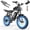 1500W/20AH/31MPH, variant on Moveloop 1500W Peak Electric Bikes for Adults, 20" Fat Tire Ebike, 31MPH & 70 Miles Range, 48V 15.6Ah Removable Battery, Full Suspension and 7-Speed, UL 2849