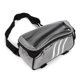 thumbnail image 4 of Bolsa, Bolsa Para Bicicleta Impermeable Con Correa De Hombro Desmontable Para Scooters Eléctricos Para ZAQW Gris 3x8x4in, 4 of 8