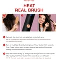 thumbnail image 4 of Red by Kiss Heat Real Brush Portable  Easy to Carry, 4 of 6
