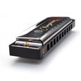 thumbnail image 7 of Magma Harmonica, 10 Holes 20 Tones Blues Diatonic Harmonica Key of C For Adults, Beginners, Professional Player and Kids, as Gift, Silver (H1004S), 7 of 7
