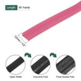 thumbnail image 2 of Uxcell Polyester Cotton Double Fold Bias Tape Continuous Bulk Bias Tape For Sewing Trimming Rose Red 1/2" x 55 Yard, 2 of 7