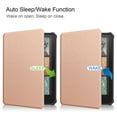 thumbnail image 3 of ELEHOLD Case for 7" 12th Generation Kindle Paperwhite/Kindle Colorsoft Signature Edition/Kindle Paperwhite Signature Edition 2024,PU Leather Ultra Slim Case with Auto Sleep/Wake,Rosegold, 3 of 9