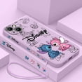 thumbnail image 5 of Disney-funda de teléfono de puntada para Apple, funda suave de cuerda líquida para iPhone 15 14 13 12 11 Pro Max Plus 8 7 SE, 5 of 5