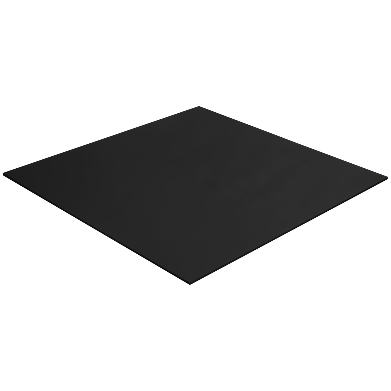 MCB 1/8 Thick Acrylic Plexiglass Sheet (Black 12 x 24)