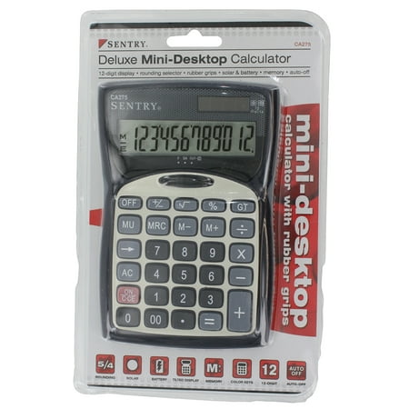 Sentry CAL-CA275 Deluxe Mini Desktop Calculator
