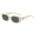 thumbnail image 1 of Gafas de sol europeas y americanas, gafas de sol cuadradas de cara pequeña de alta gama para mujer, gafas Retro antiultravioleta para hombre, 1 of 5