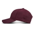 thumbnail image 2 of Gorra de Béisbol Reebok Vector Snapback de Seis Paneles en Color Granate, 2 of 7