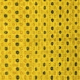 thumbnail image 1 of Ahgly Company Indoor Square Abstract Yellow Modern Area Rugs, 8' Square, 1 of 4