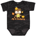 thumbnail image 3 of Inktastic My First Thanksgiving Owl Boys or Girls Baby Bodysuit, 3 of 5