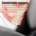 thumbnail image 4 of Car Seat Cushion for Driver, Thick Car Booster Seat Cushion, Lower Back Discomfort Relief Cushion for All Seasons, 4 of 4