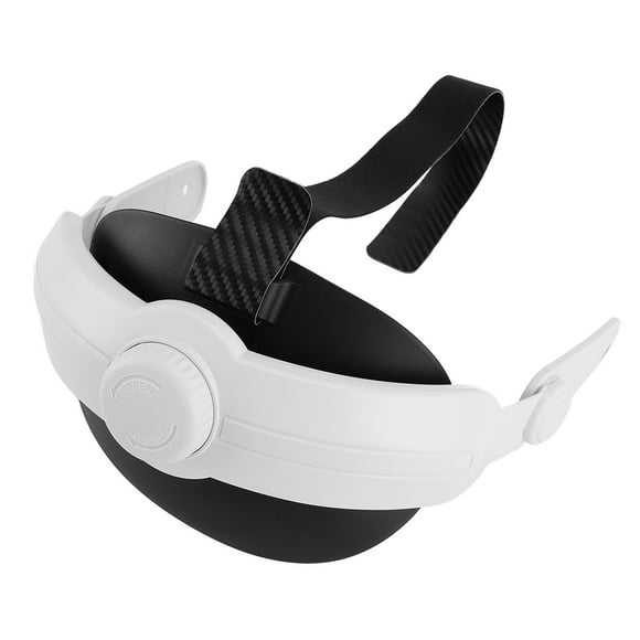 VR Headset Strap Replacement, Adjustable 180 Degree Foldable Ergonomic Design ABS VR Headset Strap Secure Fit Comfortable Lightweight for Video Games