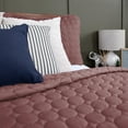 thumbnail image 2 of Southshore Fine Linens Oversized Quilt Bedding Set lightweight, soft coverlet bedspread 2-Piece with One matching sham , Rose, Twin / Twin XL, 2 of 7