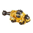thumbnail image 1 of Juguete de dinosaurio , juguete educativo divertido de transformación automática, juguete para niños de 2 a 6 años, regalos de cumpleaños Anquilosaurio Amarillo, 1 of 8