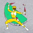 thumbnail image 3 of CafePress - Power Rangers Yellow Rang Women's Baseball T Shirt - Womens Baseball Tee, 3 of 4