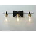 thumbnail image 4 of Aiwen 3-Light Vanity Light Modern Wall Sconce Bathroom Light Fixture, 4 of 9