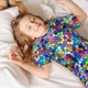 thumbnail image 5 of Fotbe Colorful Tie Dye Stained Glass 2 Pijama Estampada de 2 Piezas para Niños – Ropa de Dormir de Manga Corta Cómoda para Niños y Niñas, Camiseta y Shorts de Algodón-Large, 5 of 6