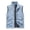 Light Blue, variant on Lightweight Softshell Vest for Men with Multi Pockets Zip Up Mock Neck Windproof Sleeveless Tops for Golf Running Hiking Outerwear Pink L
