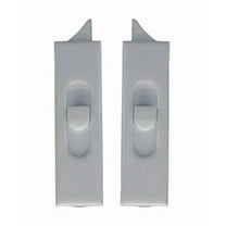 WRS 2-3/8" Surface Mounted Snap-In Tilt Latch Set - White