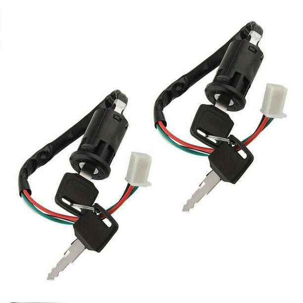 2 Set Ignition Switch Key For Chinese Quad ATV 90cc 110cc 125cc 50cc
