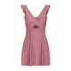 thumbnail image 4 of Augper Women's Swimsuit Ruffle Cutout Swimdress V Neck Wrap Swimwear, 4 of 9