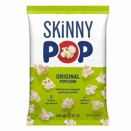 Skinnypop Original Popcorn, 4.4 Oz(2 Packs)