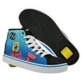 thumbnail image 4 of HEELYS Unisex Kids' SpongeBob SquarePants Hustle Wheeled Shoe Blue/Yellow - HES10362H  BLACK/WHITE/MULTI, 4 of 5