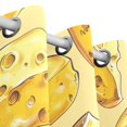 thumbnail image 3 of Cheese Yellow Black Out Curtains Aesthetic for Bedroom Living Room Sliding Glass Doors Kitchen Windows 2 panels set, 3 of 5