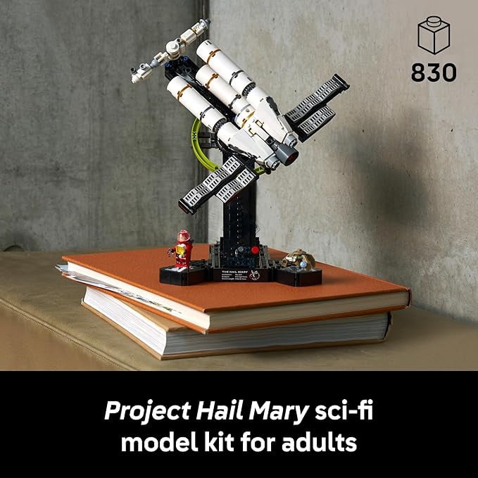 LEGO Icons Project Hail Mary Collectible Building Set for Adults - Room or Office Decor for Men & Women - Gifts for Fans of The Book - 11389