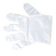 thumbnail image 1 of 100pcs Disposable Transparent PE Gloves Restaurant Kitchen Beauty Hairdressing Plastic Gloves, Thickened Type, 1 of 9