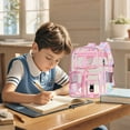 thumbnail image 4 of Miaoju Clear Backpack for School, Large Heavy Duty Clear Bookbag with Luggage Strap & Stitches for Teens, 4 of 6