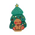 thumbnail image 4 of Felpudo navideño antideslizante perfecl 60x90 cm, 4 of 8