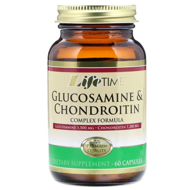 Lifetime Glucosamine Chondroitin Complex Support Mobility, Joints & Recovery 1500mg