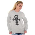 thumbnail image 3 of Ankh Egyptian Cross Symbolic Spiritual Sweatshirt for Men or Women Brisco Brands S, 3 of 6