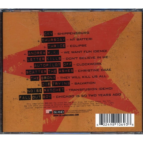 CKY Thursday Thrice CD - Hard To Get Volume 1 An Island Raritie - 602498106938