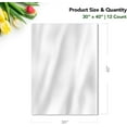 Extra Large Cellophane Bags \u2013 30" x 40" (12 Count) \u2013 Clear