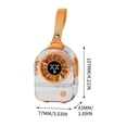 thumbnail image 3 of Kieccall Creative Transparent High Speed Mini Fan Cute Pendant Cooler For Handheld Desktop Outdoor Summer Cooling, 3 of 8