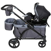 Baby Trend Expedition Expedition 2-in-1 Stroller Wagon Plus, Ultra Grey