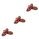thumbnail image 2 of Minnieouse 2 uds zapatillas sin cordones elegantes y acogedoras para mujeres turistas sandalias fáciles de limpiar rojo 43 1 Type1 NO1, 2 of 6