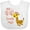 AA-White, variant on Inktastic My Gigi Loves Me Cute Giraffe Boys or Girls Baby Bib