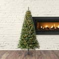 thumbnail image 2 of Home Heritage 7 Foot Brighampton Spruce Artificial Christmas Tree with LED Light, 2 of 8
