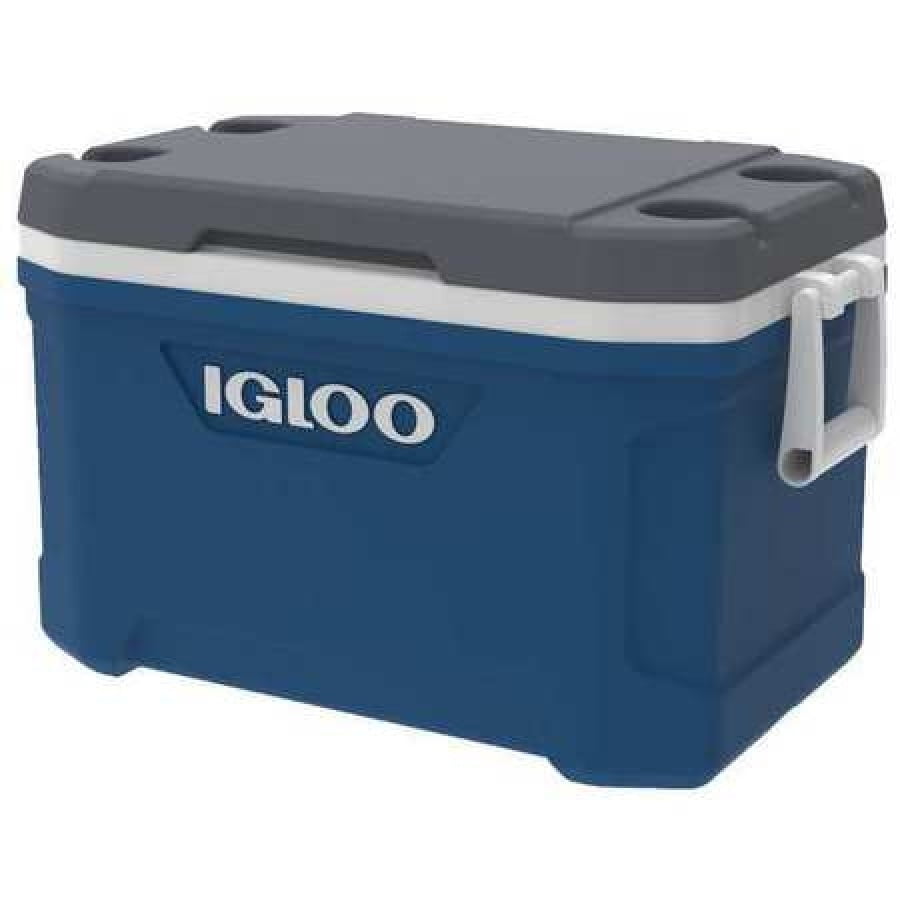 IGLOO 50338 Cooler,52qt.,Gray,Plastic
