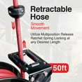 thumbnail image 3 of ReelWorks Industrial Retractable Air Hose Reel - 3/8" x  50'FT, 1/4" MNPT, 3 of 6
