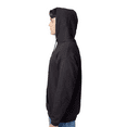 thumbnail image 5 of Hanes Mens Ultimate Cotton Hooded Sweatshirt Heavyweight Fleece Lined Hood Pullover Hoodie -WD17 (Black XL), 5 of 5