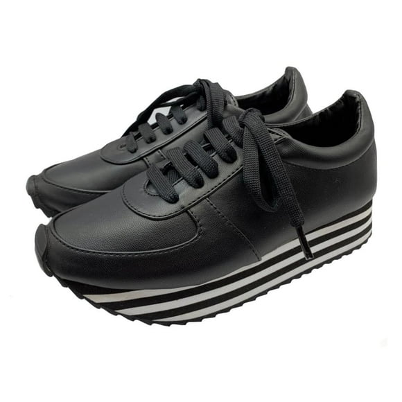 Tenis Annik T 23 Plataforma Pen Negro